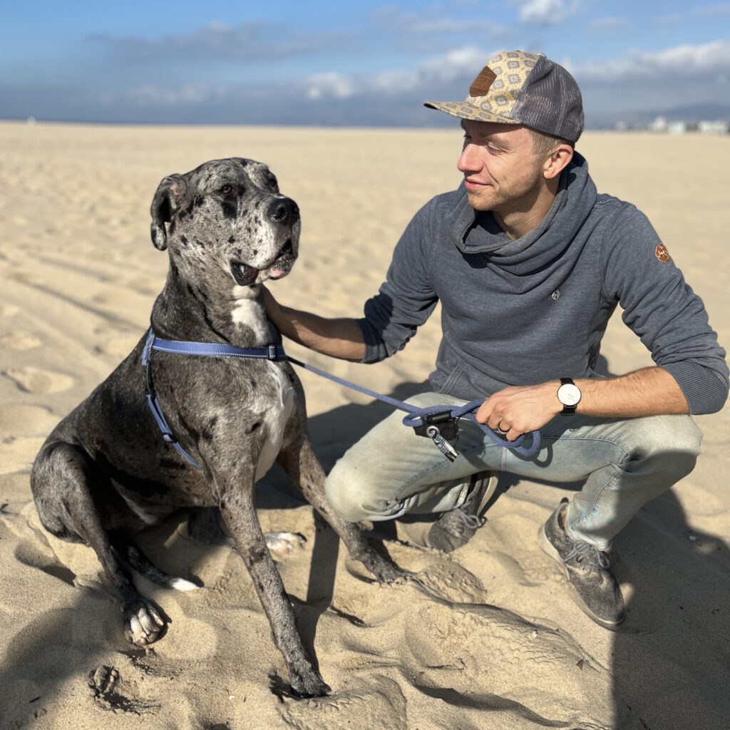 Blue with us