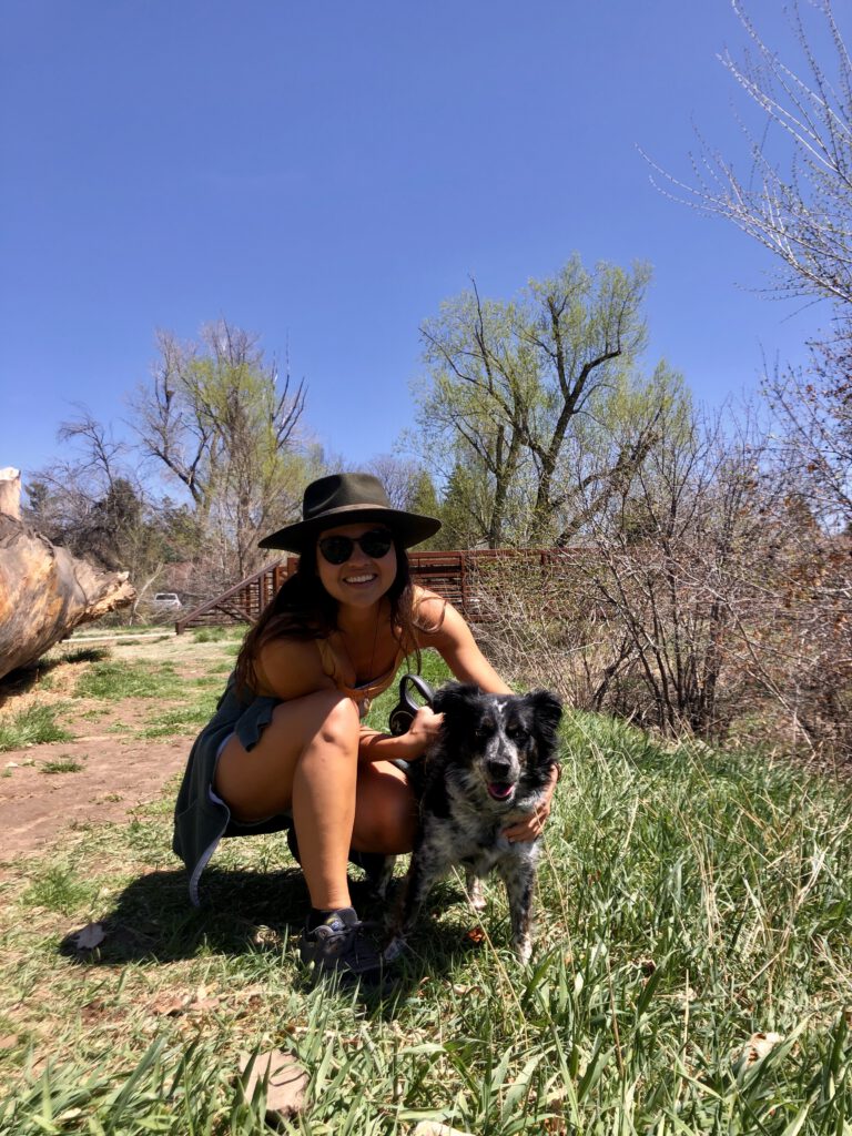 Lucy with us
